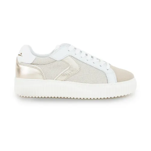 Voile Blanche , Beige City Sneakers - Stylish and Comfortable ,Beige female, Sizes: