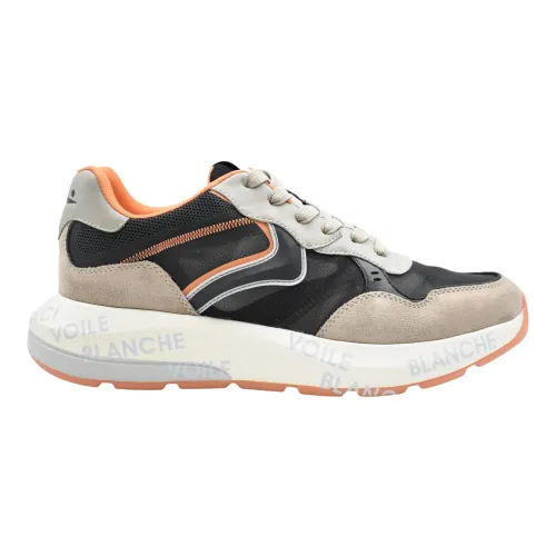Voile Blanche , Beige Orange Laced Shoes Aw23 ,Beige male, Sizes: