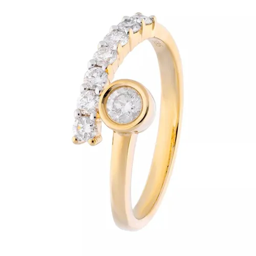 VOLARE Rings - Ring with 8 diamonds zus. approx. 0,50ct - gold - Rings for ladies