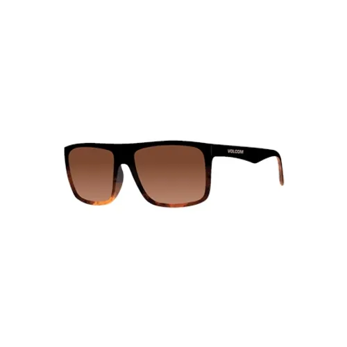 Volcom Franken Sunglasses - Gloss Darkside & Bronze Fade