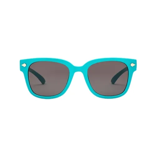 Volcom Freestyle Sunglasses - Gloss Aqua & Grey