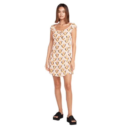 Volcom New Threads Dress - Hazelnut