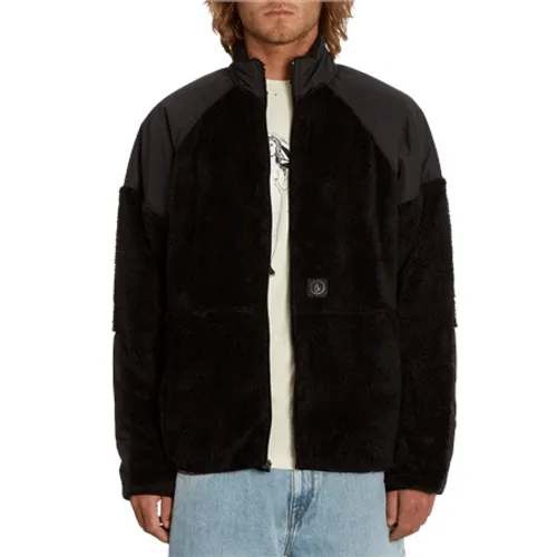 Volcom Runtime Error Zip Fleece Jacket - Black