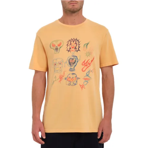 Volcom Sam Ryser T-Shirt - Flash Orange
