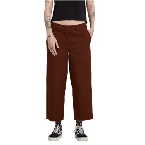 Volcom Whawhat Chino Trousers - Brown