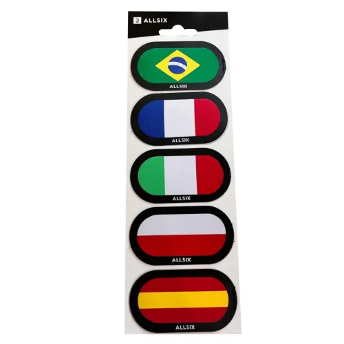 Volleyball Sticker Patch Kit Five-pack - Countries