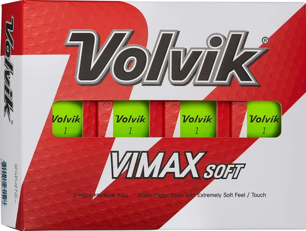 Volvik Vimax Soft Green Golf Balls