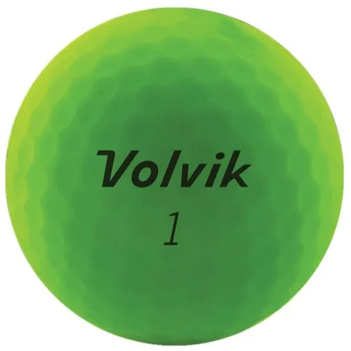 Volvik Vivid Golf Balls - Matte Green