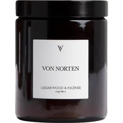 Von Norten Cedar Wood & Incense Candle Unisex 180 ml