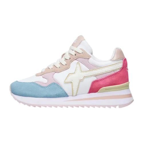 W6Yz , White Sneakers ,Multicolor female, Sizes: