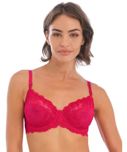 Wacoal Womens 065191 Embrace Lace Underwired Bra - Red