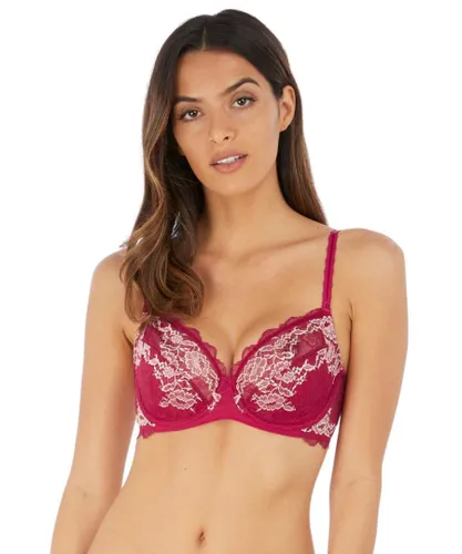 Wacoal Womens 135002 Lace Perfection Underwired Bra - Pink