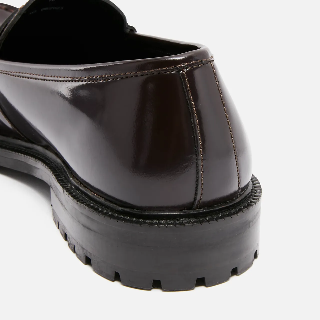 Walk London Men's Campus Leather Saddle Loafers - UK