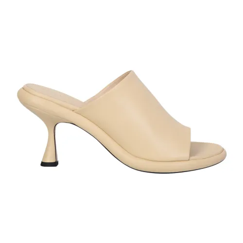 Wandler , Beige June Platform Sandals ,Beige female, Sizes: