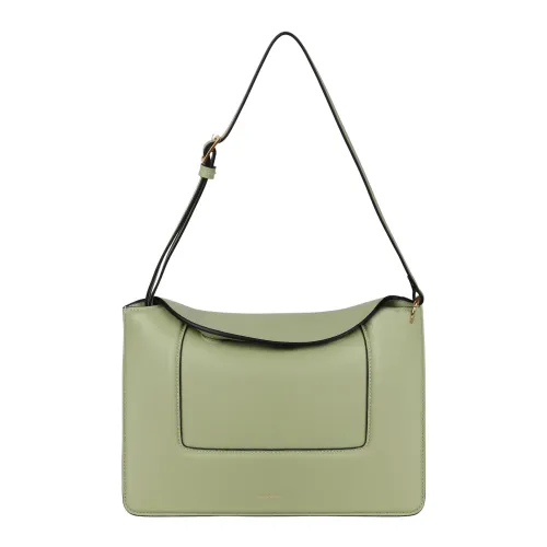 Wandler , Penelope Leather Shoulder Bag ,Green female, Sizes: ONE SIZE