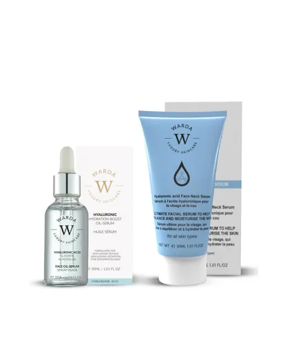 Warda Luxury skincare Unisex Hyaluronic Acid Oil Serum + Face Neck - NA - One Size