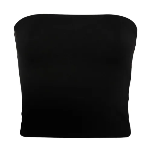 Wardrobe.nyc , Black Strapless Tube Top ,Black female, Sizes: