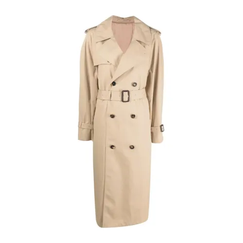 Wardrobe.nyc , Trench Coat ,Green female, Sizes: