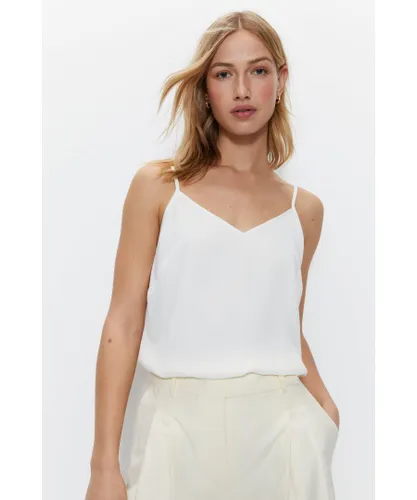Warehouse Womens Cami Top - Ivory