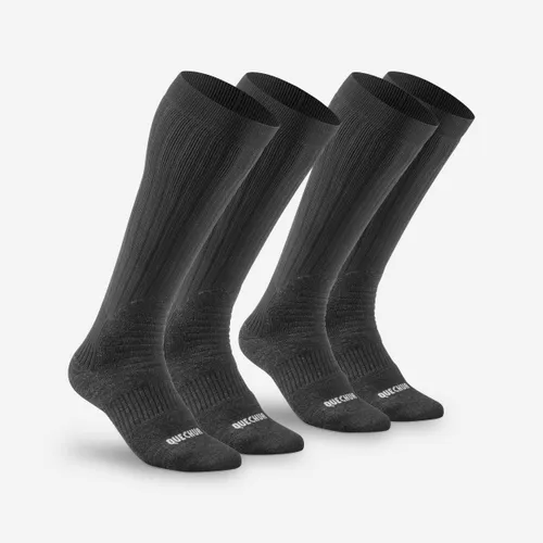 Warm Hiking Socks - Sh100 X-warm Hautes - 2 Pairs