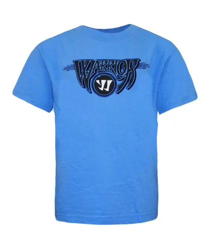 Warrior Childrens Unisex Crew Neck Short Sleeve Blue Junior Boys T-Shirt WLTB026 BY
