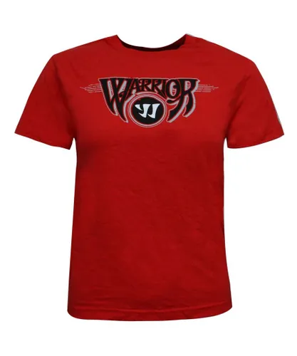 Warrior Childrens Unisex Hesher Tee Short Sleeve Red Boys Junior T-Shirt WLTB 026 RDC
