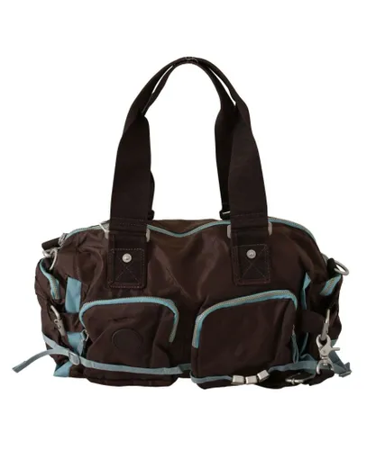 WAYFARER WoMens Brown Handbag Duffel Travel Purse Fabric - One Size