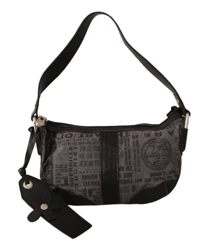 WAYFARER WoMens Gray Printed Handbag Shoulder Purse Fabric Bag - Grey Cotton - One Size
