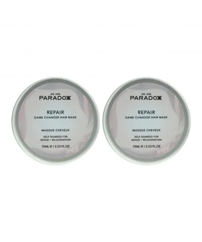 We Are Paradox Womens We Are Paradoxx Game Changer Repair Hair Mask 75ml x 2 - NA - One Size