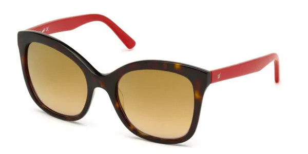 Web WE0165 52G Women's Sunglasses Tortoiseshell Size 55