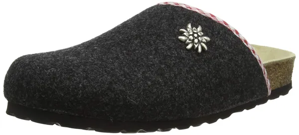 Weeger Unisex Adult 41545 Slippers - Anthracite