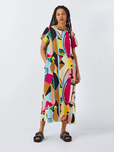 Weekend MaxMara Orchis Abstract Print Midi Dress, Multi - Multi - Female
