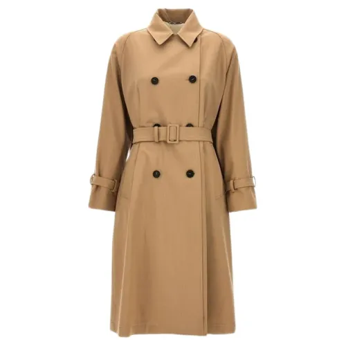 Weekend , Stylish Coats for Candida ,Brown female, Sizes: