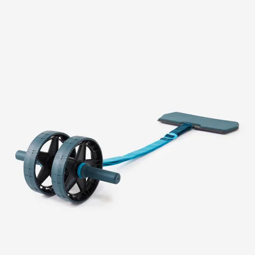 Weight Training Ab Wheel With Or Without Elastic Band Support