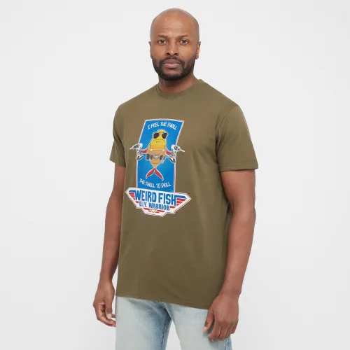 Weird Fish Men's Diy Warrior Artist T-Shirt - Grn$, GRN$
