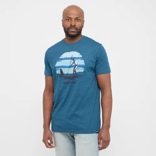 Weird Fish Men's What Sup Eco Graphic T-Shirt - Nvy$, NVY$