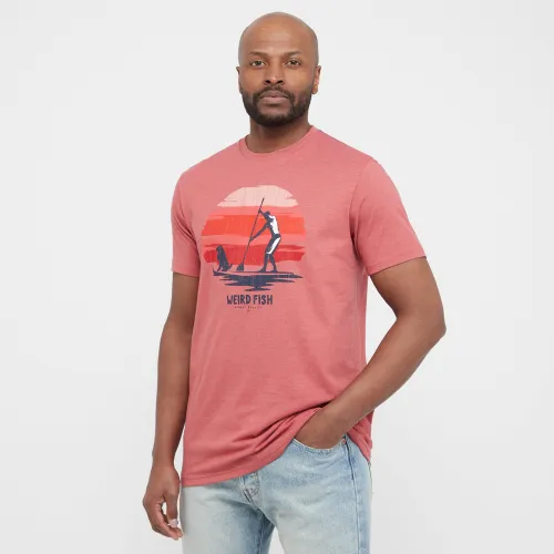 Weird Fish Men's What Sup Eco Graphic T-Shirt - Red$, RED$
