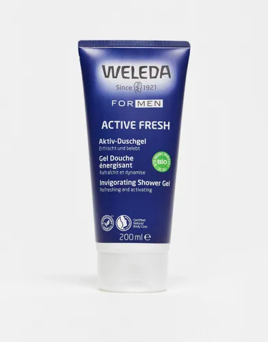 Weleda Men's Active Fresh Shower Gel 200ml-No colour