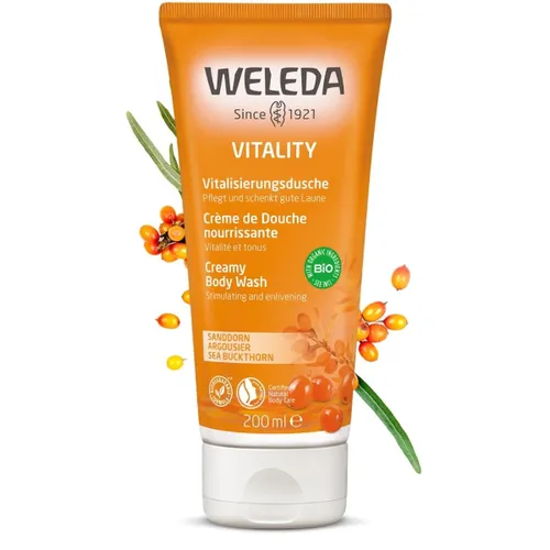 WELEDA - Sea Buckthorn Energizing Shower Cream - With