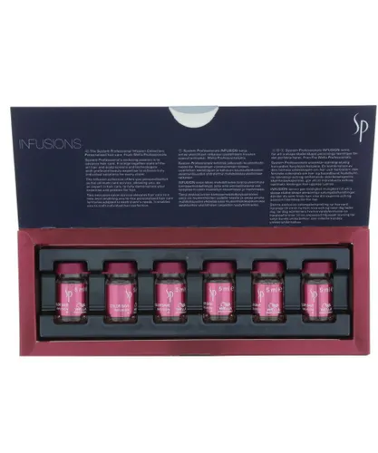 Wella Womens System Professional Color Save Infusions 6 X Serum 5ml - NA - One Size