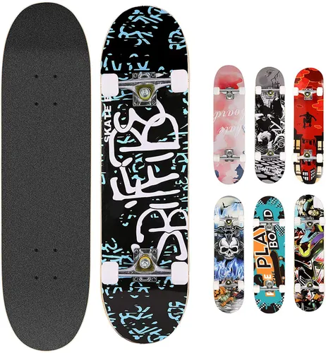 WeSkate Skateboards Pro 31 inches Complete Skateboards for