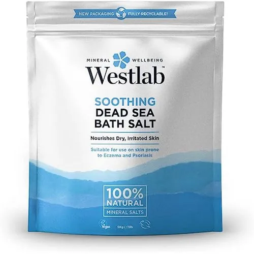 Westlab - Soothing Dead Sea Salt - 5kg Resealable Pouch -