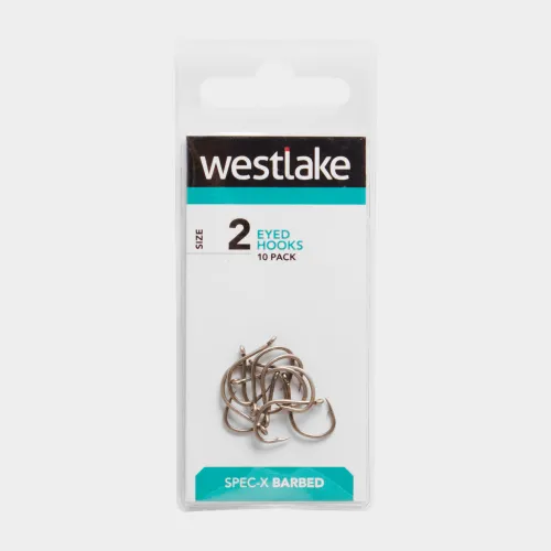 Westlake Barbed Eyed Hooks (Size 2), 2