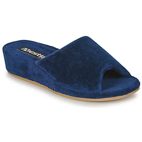 Westland  MARSEILLE  women's Slippers in Blue