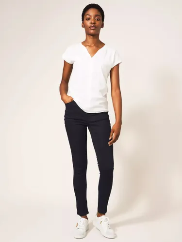 White Stuff Amelia Skinny Jeans - Black - Female