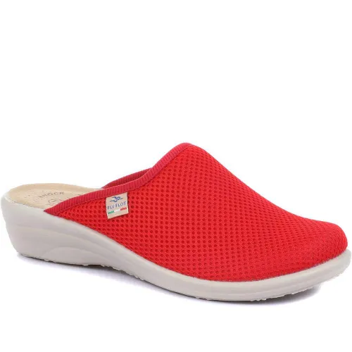 Wide Fit Clogs - Red Size 3