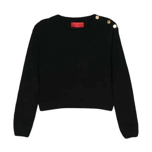 Wild Cashmere , Wild Cashmere Sweaters Black ,Black female, Sizes: