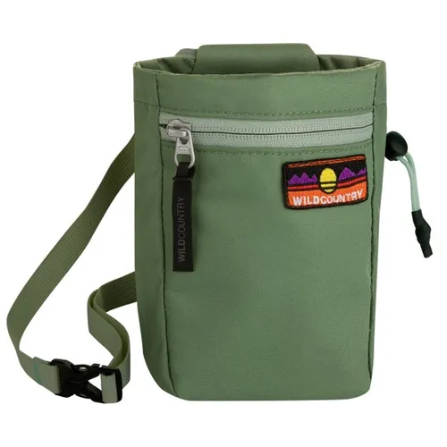 Wild Country - Flow Chalk Bag - Chalk bag size One Size, olive