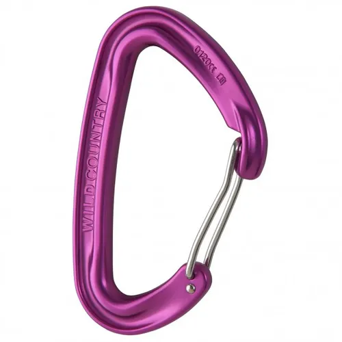 Wild Country - Wildwire 2 - Snapgate carabiner size 1-Pack, purple