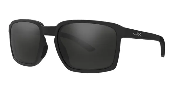 Wiley X Alfa AC6ALF01 Men's Sunglasses Black Size 56